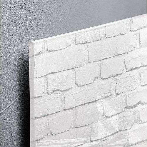 Sigel Artverum Tempered Glass Magnetic Board With Fixings 1300x550mm White Brick Ref Gl244 Hunt Office Uk - Sigel Magnetic Wall Mounted Dry Erase Board Sigel Artverum Tempered Glass Magnetic Board With Fixings 1300x550mm White Brick Ref Gl244 Hunt Office Uk - Sigel Magnetic Wall Mounted Dry Erase Board