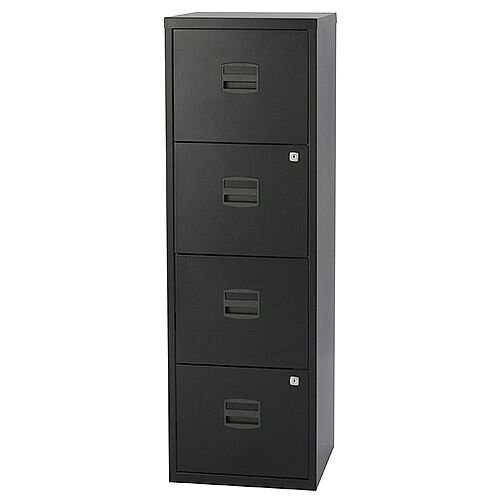 Bisley A4 Personal 4 Drawer Filer Black By31003 Huntoffice Co Uk Bisley A4 Personal 4 Drawer Filer Black