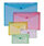 Snopake Polyfile Classic Foolscap Wallet File Clear Pack 5 Additional Image 1