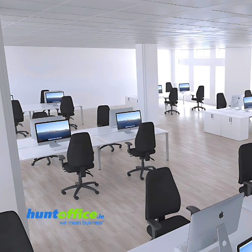 Multiple Esme chairs used in open office plan
