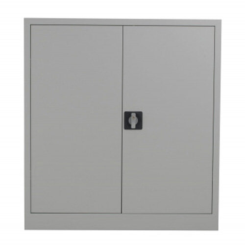 Steel Double Door Cupboard 1000 mm H x 920 mm W x 420 mm D in Grey Additional Image 6