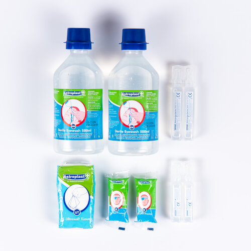 Wallace Cameron HSE Eyewash Dispenser Mezzo Unit Recommended by HSE Up to 10 Person Additional Image 1