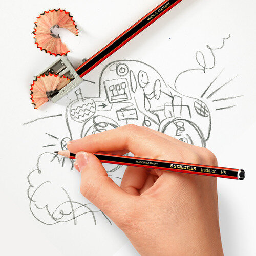 Staedtler Tradition 110 HB Pencil (Pack of 12) 110-HB