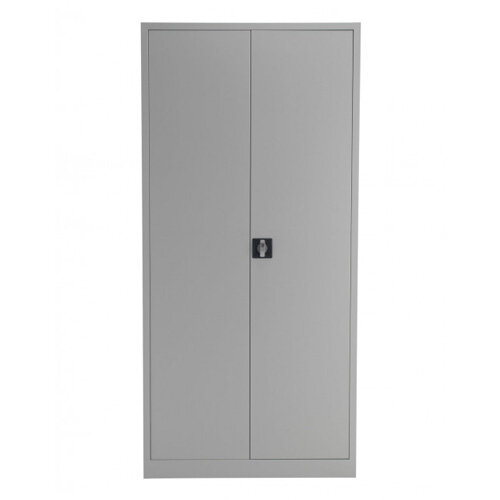 Steel Double Door Cupboard 1950 mm H x 19140 mm W x 400 mm D in Grey Additional Image 5