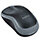 Logitech M185 - Mouse - optical - wireless - 2.4 GHz - USB wireless receiver - grey