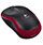 Logitech Plug-and-Forget Nano Receiver Wireless Mouse M185 Red
