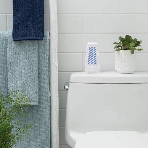 Glade Clean Linen Gel Air Freshener 313344 - In Bathroom