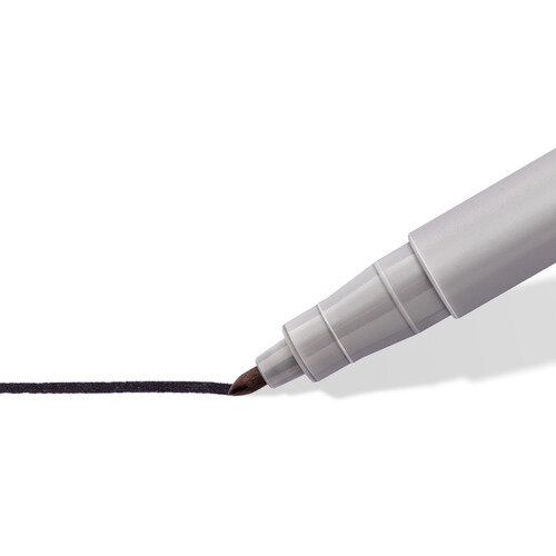 Staedtler Lumocolour Pen Non-Permanent Medium Black (Pack of 10) 315-9