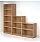 Impulse Tall Bookcase with 4 Shelves H2000mm Beech Additional Image 2