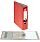 5 Star Office Lever Arch File 70mm A4 Red Pack 10