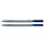 Staedtler Triplus Fineliner Pen Ergonomic Barrel 0.8mm Tip 0.3mm Line Black Ref 334-9 [Pack 10] Additional Image 1
