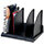 Avery DTR Eco Book Rack 4 Sections Black Additional Image 1