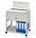 Large Universal Filing Trolley Steel Capacity 120 A4 or Foolscap Files Grey Rotadex Additional Image 1