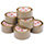 Packing Tape Low Noise Polypropylene 48mm x 66m Buff 6 Pack 5 Star Additional Image 2