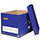 5 Star Archive Storage Box Foolscap Superstrong Blue 10 Pack  Additional Image 1