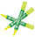 5 Star Eco Highlighter 1-5mm Line Yellow Pack 10