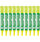 Highlighter 1-5mm Line Yellow Pack 10 5 Star Eco 