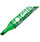 Highlighter 1-5mm Line Green Pack 10 5 Star Eco 