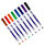 Bic Velleda Drywipe Marker 1721 Bullet Tip 1.5mm Line Assorted 8 Pack Ref 1199005728