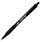 Bic | SoftFeel Retractable Ballpoint Pen - Black Rubberised Barrel | Pack of 12 Additional Image 1