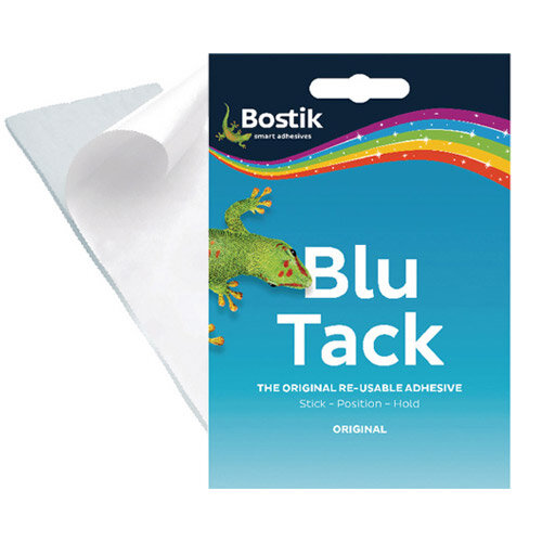 Bostik Blu-Tack Handy Pack 60gm 801103 Single by Bostik