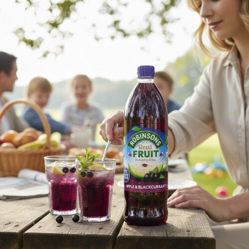 Robinsons Apple/Blackcurrant Squash No Sugar 1 Litre 4158