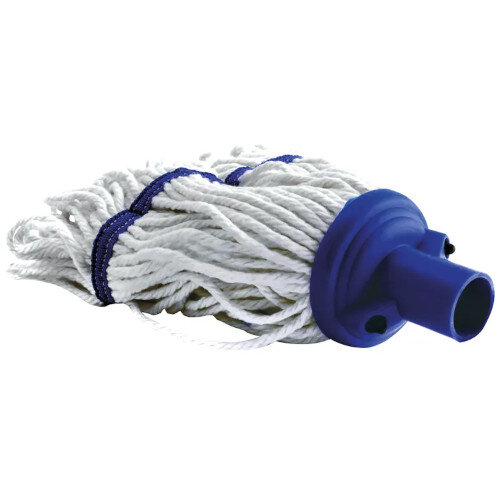 Contico Mop Head Hygiene Socket, Blue - Colour-Coded Mop Head for Professional Cleaning