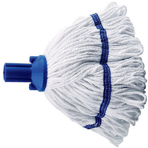 Contico Exel Revolution Mop Head, 250g, Blue - Super Absorbent Mop Head for Professional Cleaning Additional Image 1