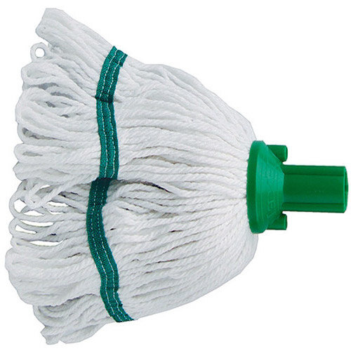 Contico Exel Revolution Mop Head, 250g, Green - Heavy-Duty Mop Head for High Traffic Areas Additional Image 2