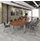 Rectangular White Radial Leg Meeting Table W1200xD800xH725mm - Beech Additional Image 1
