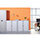 Bisley Systems Storage High Tambour Cupboard 1970mm High - Red Additional Image 1