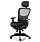 Stealth Shadow 24 Hour Posture Office Chair - Mesh Back - Airmesh Seat - Adjustable Lumbar Support - Seat Slide - Adjustable Arms - Headrest -  Weight Tolerance 170kg - Black Additional Image 1