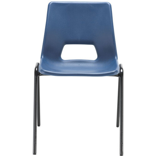 Polypropylene Stacking Chair Blue Jemini Additional Image 1