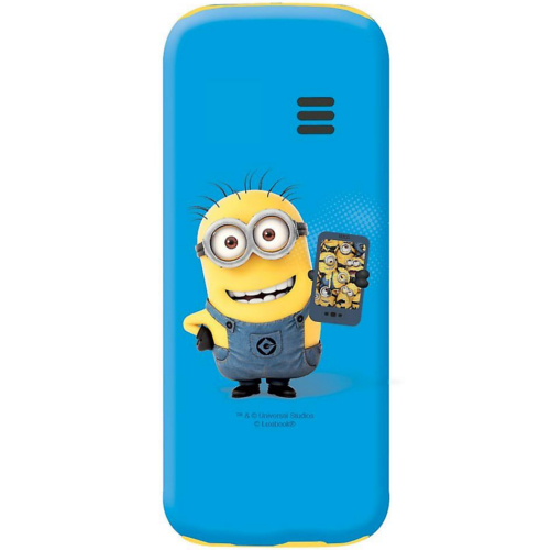 Lexibook GSM20DES Despicable Me Dual Sim 2G Mobile Phone FM Radio, Bluetooth and Torch light - Blue at HuntOffice.co.uk