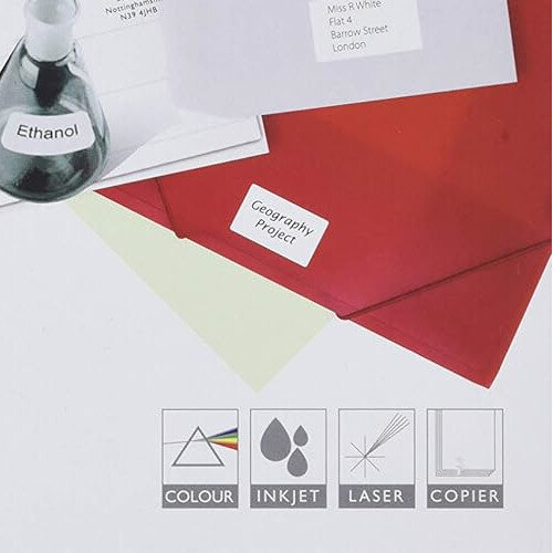 Q-Connect 16 Per Sheet Multi-Purpose Labels 99.1x34mm (1600 Labels)
