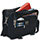 Monolith Expanding Flapover Microfibre Material Black Laptop Bag