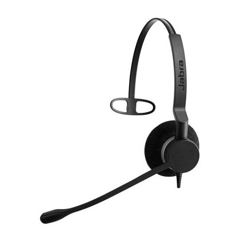 Jabra BIZ 2300 QD Wired Over-the-head Mono Headset - Supra-aural - Noise Cancelling Microphone - Quick Disconnect at HuntOffice.co.uk
