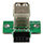 StarTech.com 2 Port USB Motherboard Header Adapter, IDC, USB 2.0, Black, Green, Stainless steel, 20 mm, 125 mm, 230 mm Additional Image 3