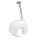 StarTech.com 100 Pack Large Cable Clips with Nail - Reusable - Nail-in Clamps - Wire Holding Clips - Ethernet Cord/AV/Coax Cable Fasteners - Brick/Drywall Mounting Cable Tacks - White - TAA, Cable clip, Polyethylene (PE), Steel, White Additional Image 2