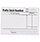 Q-Connect Petty Cash Voucher Pad KF00103
