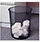 Q-Connect Waste Basket Mesh Black KF00871