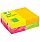 Q-Connect Quick Note Repositionable Pad 125x75mm Assorted Neon