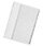  Index A4 Multi-Punched 1-20 Reinforced White Board Clear Tabbed Subject Dividers Q-Connect KF01531