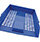Q-Connect Letter Tray Plastic Blue KF10052 Additional Image 1