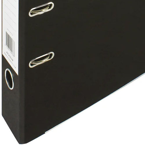 QConnect Black A4 Paperbacked Lever Arch File Pack of 10 Hunt Office UK