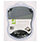 Q-Connect Clear Gel Mouse Mat Grey Ref KF20084