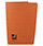 Q-Connect Transfer File Foolscap/A4 35mm Capacity Orange Pack 25 Additional Image 1