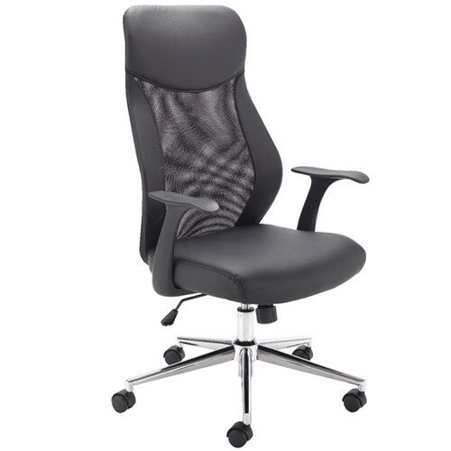 First Mesh High Back Task Operator Office Chair KF74830 Additional Image 1