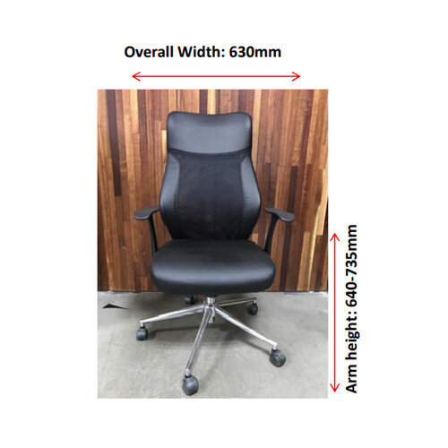 First Mesh High Back Task Operator Office Chair KF74830 Additional Image 4