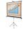 Nobo Tripod Projection Screen W1500 x H1138mm for DLP LCD 4:3 Format Black Bordered 1902395 Additional Image 3